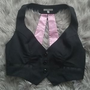 Fashion Vests -  Black